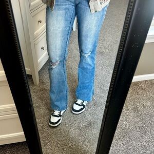 Grace & Lace Light Blue Flare Jeans